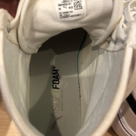 Puma Canvas High Top Sneakers - Picture 7 of 7